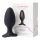 LOVENSE Hush 2 L - uppladdningsbar liten analvibrator (57mm) - svart