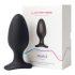 LOVENSE Hush 2 L - uppladdningsbar liten analvibrator (57mm) - svart