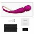 LELO Smart Wand 2 - stor - uppladdningsbar massagevibrator (lila)