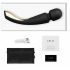 LELO Smart Wand 2 – stor - uppladdningsbar, massagevibrator (svart)