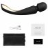 LELO Smart Wand 2 – stor - uppladdningsbar, massagevibrator (svart)