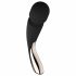 LELO Smart Wand 2 – stor - uppladdningsbar, massagevibrator (svart)