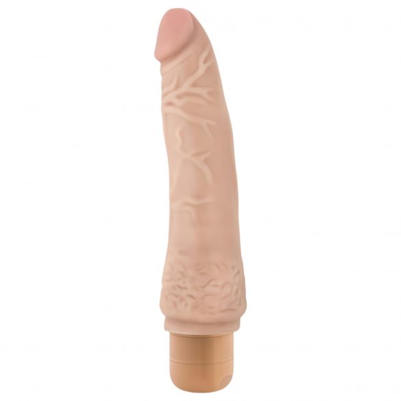 Dr. Skin Vibe No.7 - verklighetstrogen vibrator (naturlig)