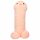 Kramvänlig penis plysch - 30 cm (naturell)