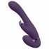 Vive Suki - batteridriven, remfri strap-on vibrator (lila)