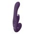 Vive Suki - batteridriven, remfri strap-on vibrator (lila)