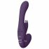 Vive Suki - batteridriven, remfri strap-on vibrator (lila)