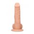 RealRock Dong 23 cm – naturtrogen dildo med pung