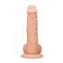 RealRock Dong 23 cm – naturtrogen dildo med pung