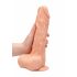 RealRock Dong 10 - naturtrogen dildo med pung (25cm)