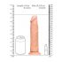 RealRock Dong 9 - naturtrogna dildo (23cm) - beige