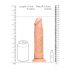 RealRock Dong 9 - naturtrogna dildo (23cm) - beige