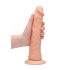 RealRock Dong 9 - naturtrogna dildo (23cm) - beige