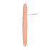 RealRock Dubbel Dildo 36cm - Natur