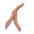 RealRock Dubbel Dildo 18 - dubbel dildo (46 cm) - naturell