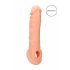 RealRock Penis Sleeve 8 - Penishylsa (21cm) - Natur