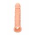 RealRock Penis Sleeve 8 - Penishylsa (21cm) - Natur