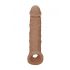 RealRock Penis Sleeve 21cm - Mörk Natur