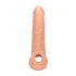 RealRock Penis Sleeve 9 - Penis hylsa (21,5 cm) - natur