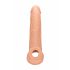 RealRock Penis Sleeve 9 - Penis hylsa (21,5 cm) - natur