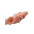 RealRock Penis Sleeve 9 - Penis hylsa (21,5 cm) - natur