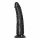 RealRock Slim - sugfot, realistisk dildo - 15,5 cm (svart)