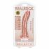 RealRock - Suction Cup Realistic Dildo - 15.5cm (Natural) 