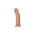 RealRock - realistisk dildo med sugkopp - 15,5 cm (mörk natur)