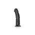 RealRock - realistisk dildo med sugkopp - 15,5 cm (svart)