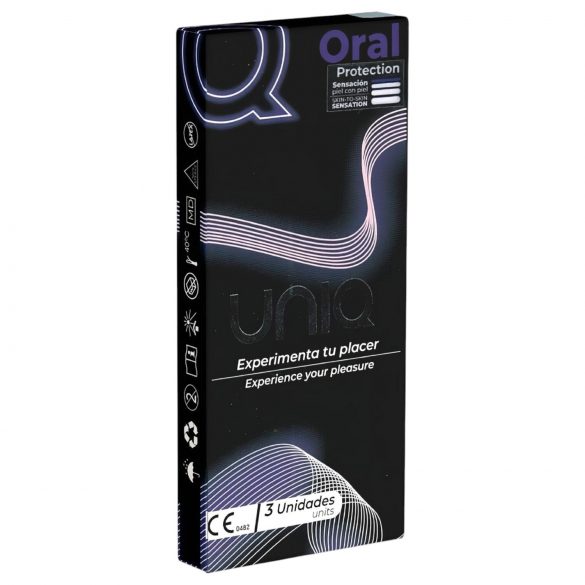 Uniq - latexfri oral kondom (3 st)