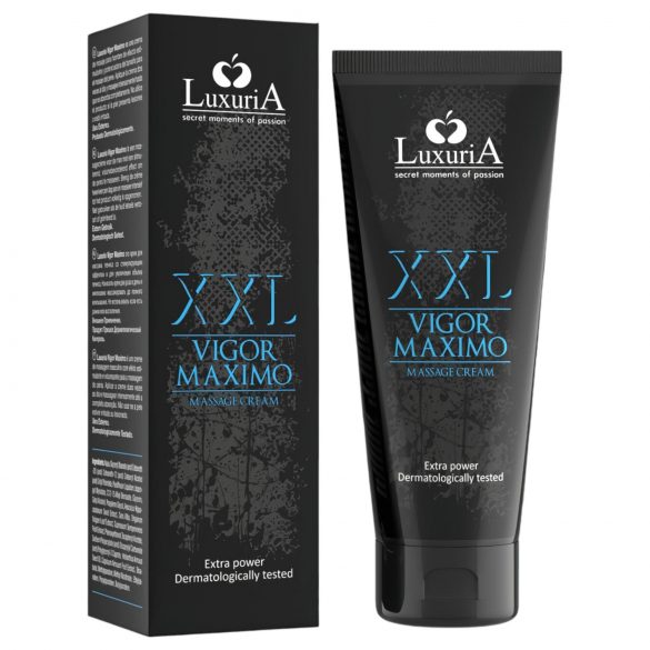 LuxuriA Vigor Maximo XXL - penisförstorings- och återfuktande kräm (75 ml)