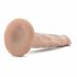 Dr. Skin 5 - realistisk dildo med sugkopp - natur (14,5 cm)