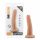 Dr. Skin 5,5 - verklighetstrogen dildo med sugkopp - natur (14 cm)