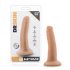 Dr. Skin 5,5 - verklighetstrogen dildo med sugkopp - natur (14 cm)