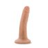 Dr. Skin 5,5 - verklighetstrogen dildo med sugkopp - natur (14 cm)