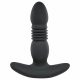 Playboy - uppladdningsbar, stötande anal vibrator (svart)