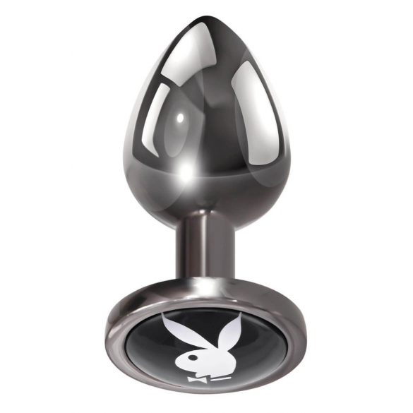 Playboy Tux - anal dildó - liten (silver)