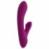 Playboy Bitty Bunny - uppladdningsbar vibrator med klitorisstimulator (rosa)