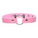 Master Series Kinky Kitty - katt-halsband med ring (rosa)