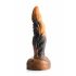 Ravager Textured Silicone Dildo - 20cm (Orange) 