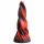 Creature Cocks Hell Kiss - Tvinnad Silikon Dildo - 19cm (röd)