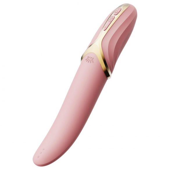 Zalo Eve - uppladdningsbar, värmande roterande vibrator (rosa)