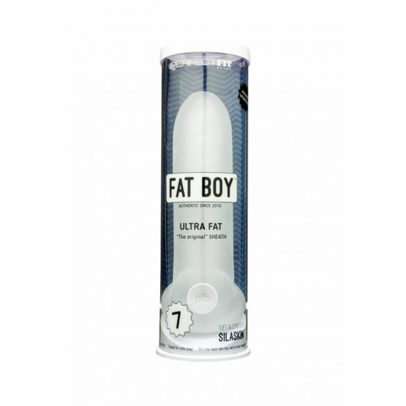 Fat Boy Original Ultra Fat - penishylsa (19cm) - mjölkvit