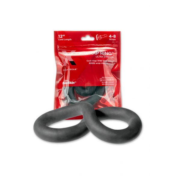 Perfect Fit Ultra Wrap 12 - Tjock penisring - svart (30cm)