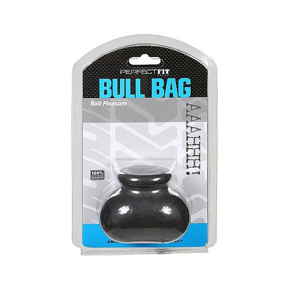 Perfect Fit Bull Bag - Svart testikelsäck och sträckare