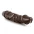 Dr. Hud Vibe nr 6 - naturlig dildo (brun)