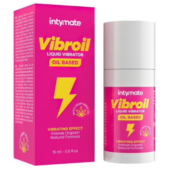 Intymate Vibroil - oljebaserad flytande vibrator (15 ml)