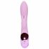 Loveline - uppladdningsbar, kaninformad vibrator med klitorisstimulator (rosa)