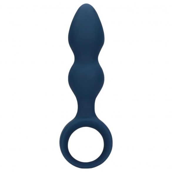 Loveline - Anal Dildo with Holding Ring - Large (Blue) 