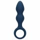 Loveline - Anal Dildo with Holding Ring - Large (Blue) 